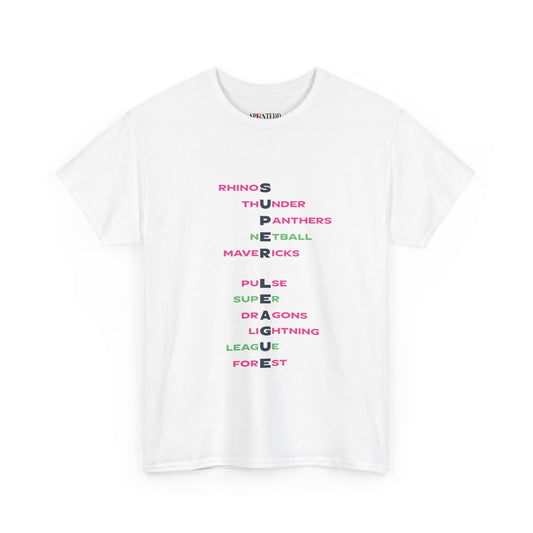 Netball Super League unisex t-shirt